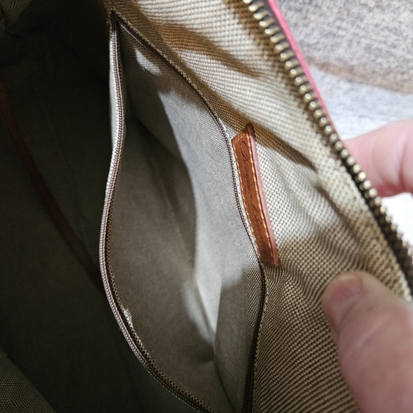 Dooney & Bourke Vibrant Pink Leather Shoulder Bag - Picture 10 of 16